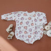 Pastel Pumpkins Bamboo Bubble Romper