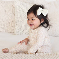 Lovely Leopard Bamboo Waffle Convertible Zip Romper