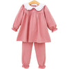 Catherine Bloomer Pant Set - Dusty Rose