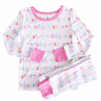Big Sister Two Piece Pajama Set