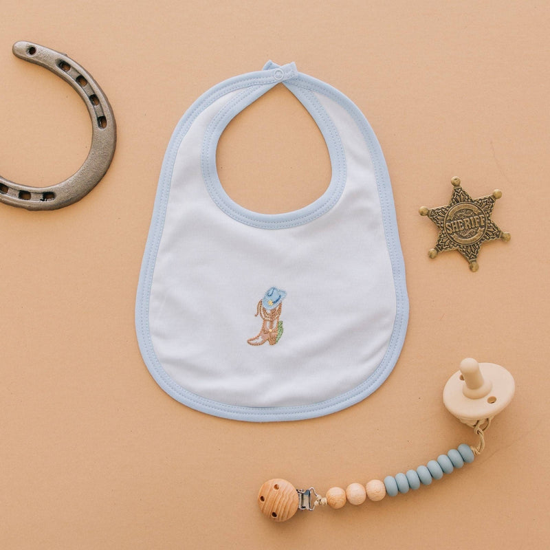 Boots Bib - Light Blue