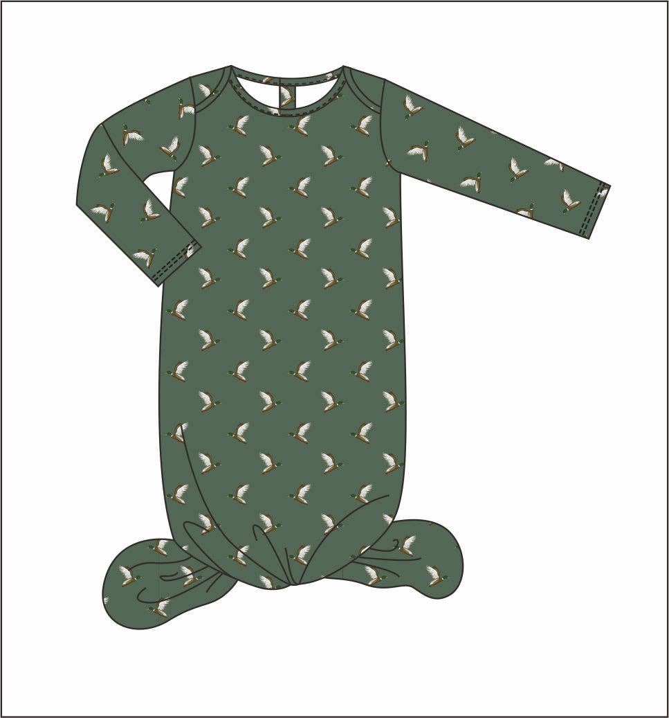 Drift Gown in Flying Mallards