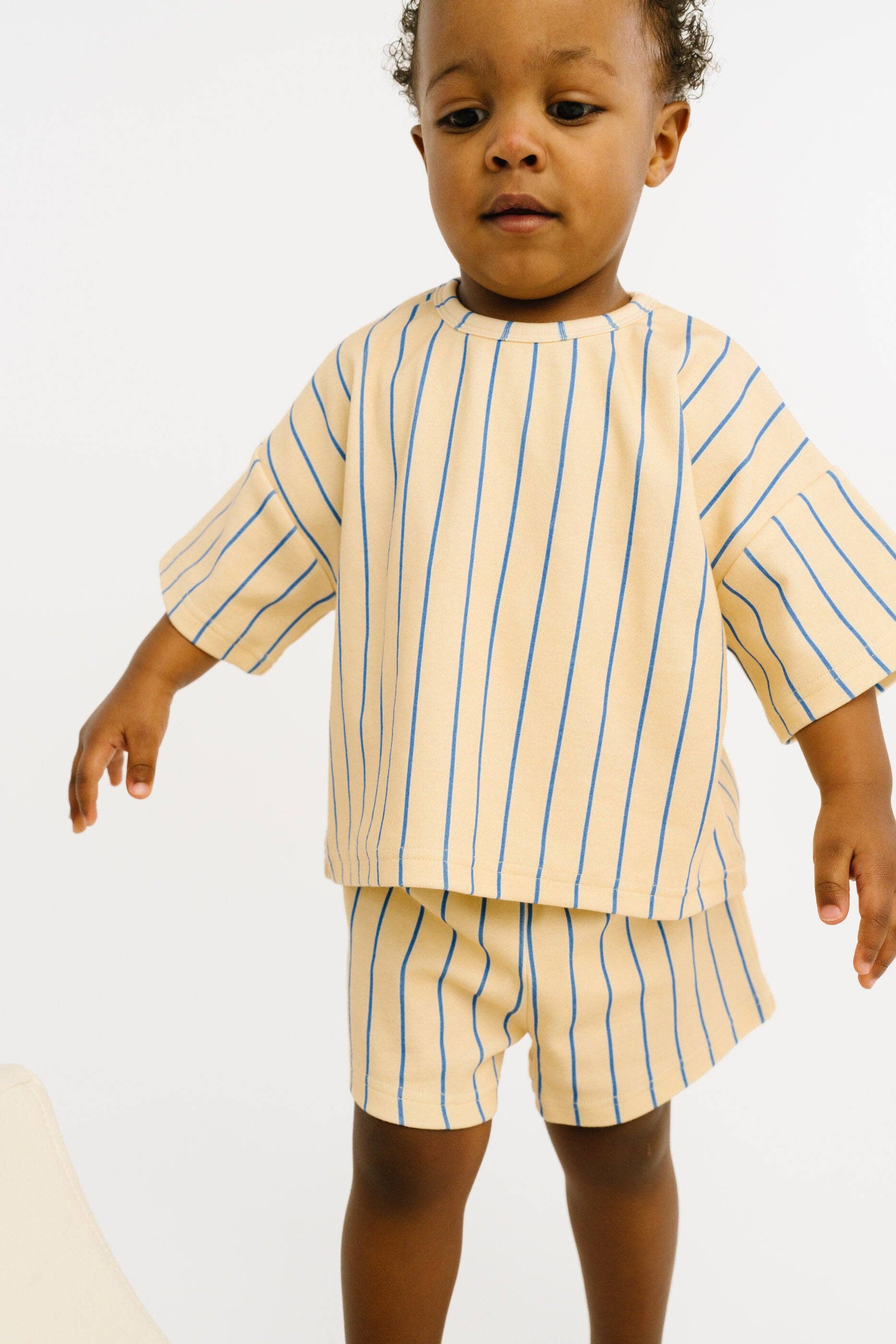 Vintage Stripe Slouchy Set