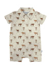 Longhorns Polo Romper
