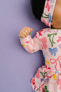 Bow Collection Bodysuit Bamboo Dress