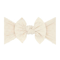 Baby Bling® Shabby Dot Knot soft nylon headband