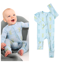 Sage Bunny ZIP Easter Bamboo Sleeper