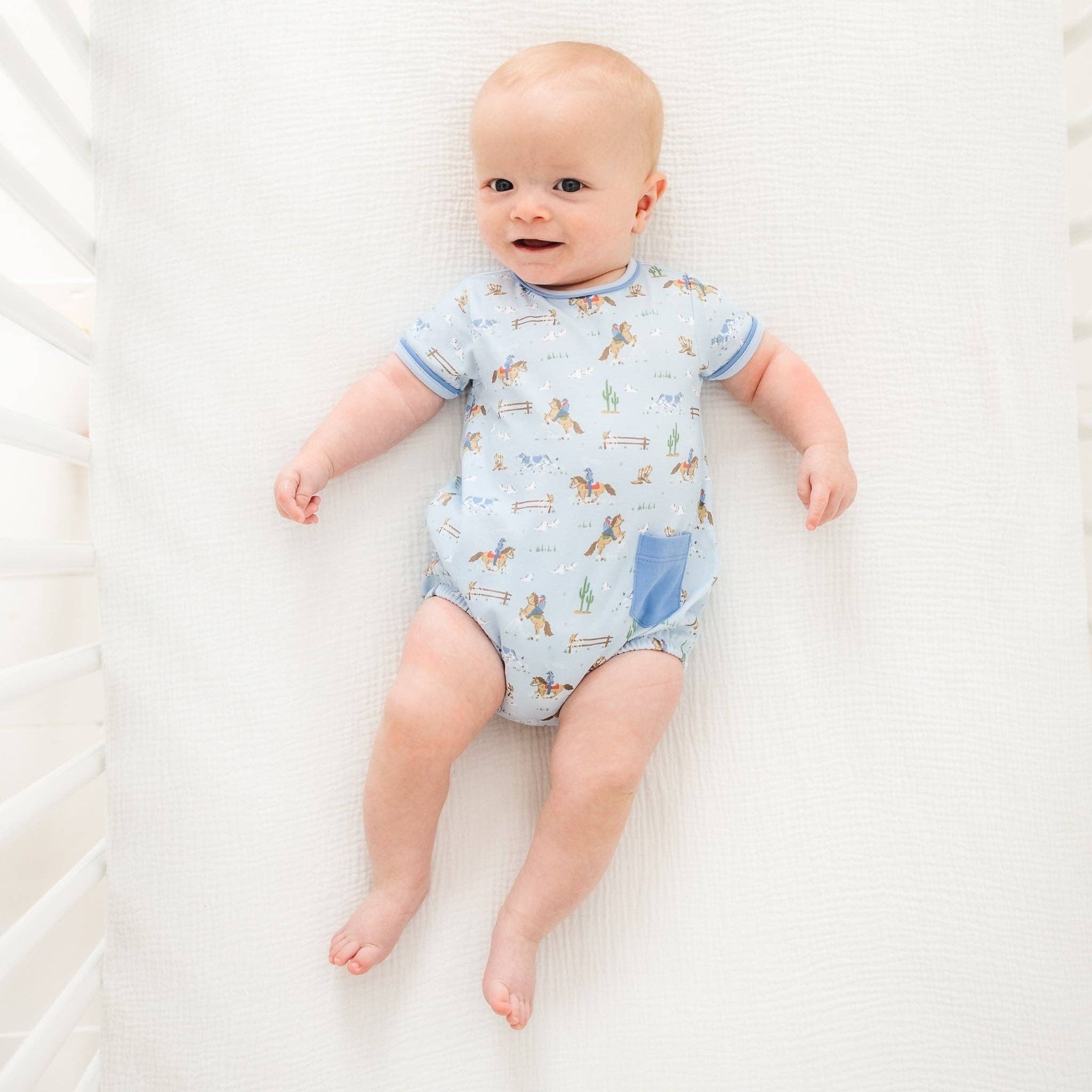 Little Wranglers Bubble - Sky