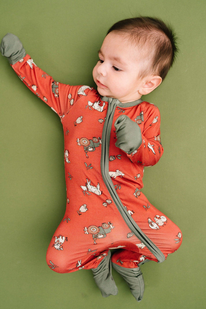 Christmas Farm Bamboo Sleeper