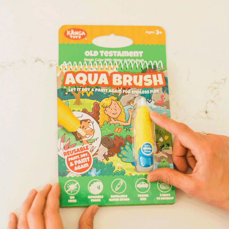 New Testament Water Brush Reusable Activity Book