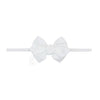Pantyhose Headband w/ Mini Euro Bow