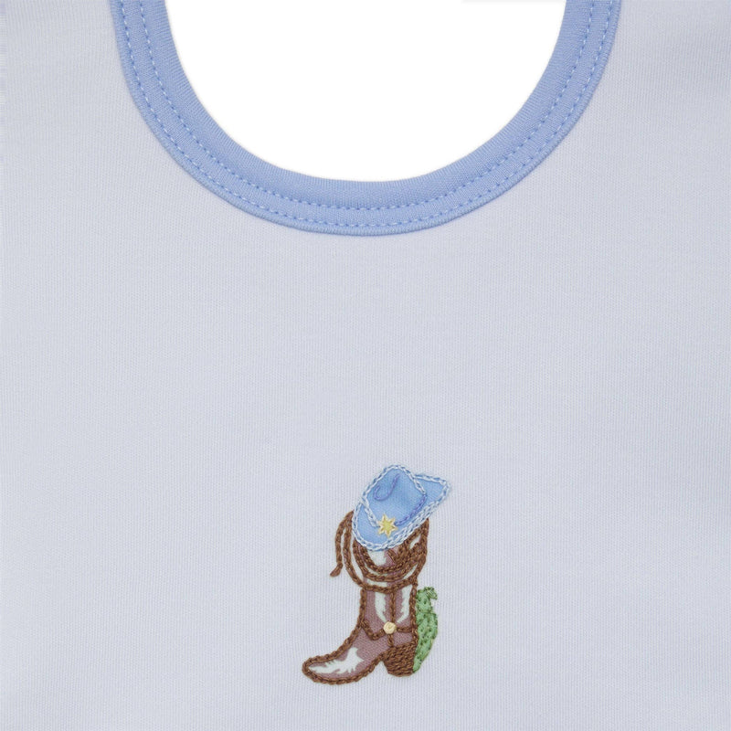 Boots Bib - Light Blue