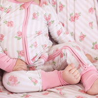 Rosy & Cozy Convertible Zip Romper