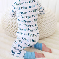 Little Brother Convertible Zip Romper