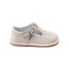 Joy Classic Leather T-Strap Mary Jane in Almond