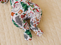 Christmas Vibes Bamboo Zip Romper