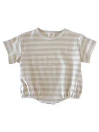 Sage Stripe / T-Shirt Bubble
