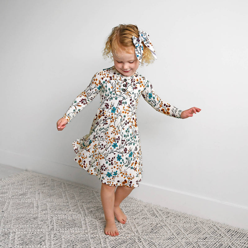 Maren Floral Twirl Dress