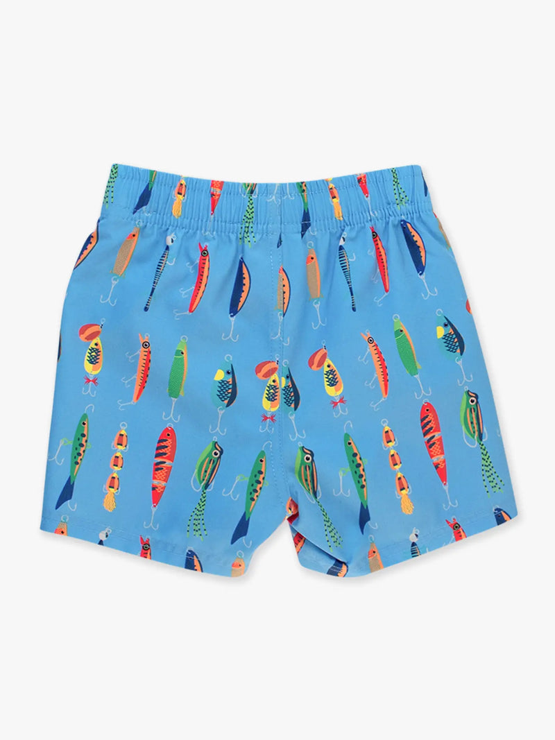 Gone Fishin Swim Trunks