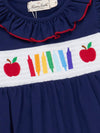 Little Artist Smocked Flutter Dress