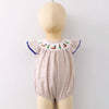 Mallard Smocked Baby Romper