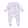 My Little Boo Pink Ruffle Zipper Footie