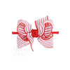 Nylon Headband w/Seersucker Bow