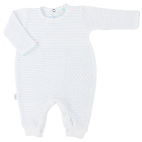 Paty Knit Pinstripe Romper