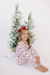 Retro Candy Cane Bamboo Two Piece Set