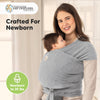 KeaBabies Original Baby Wrap Carrier
