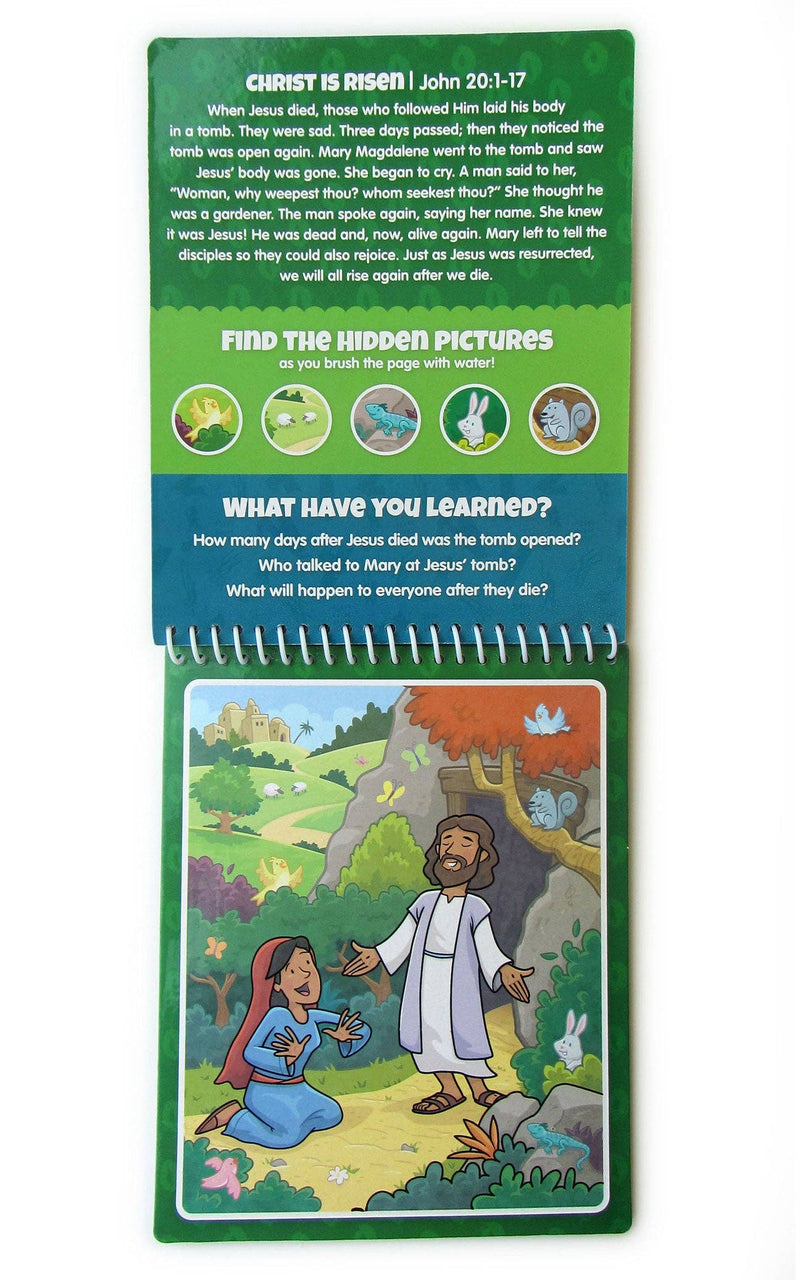 New Testament Water Brush Reusable Activity Book