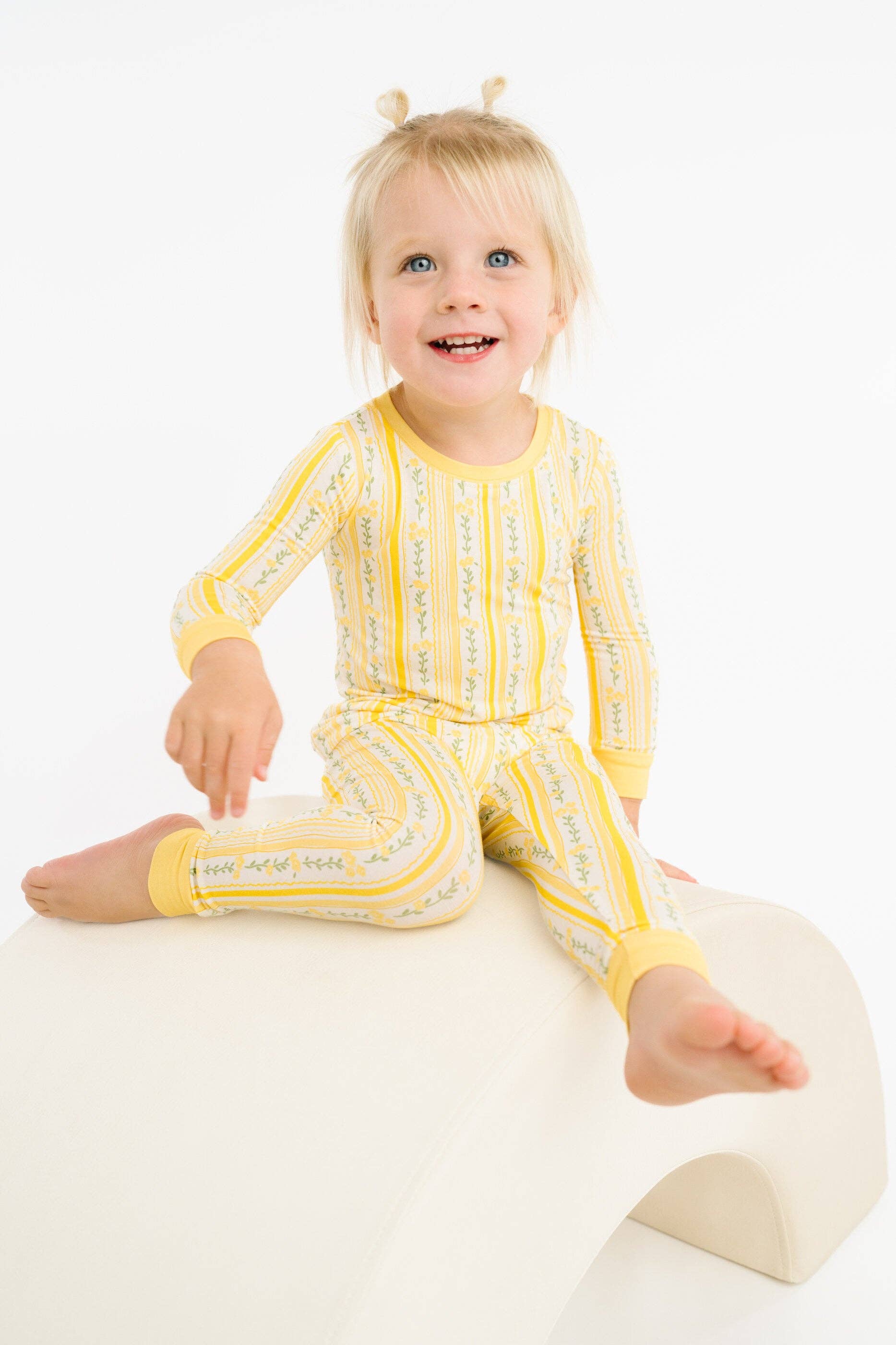 Sunny Meadow Stripe Bamboo Set