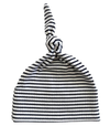 Black Stripe / Organic Ribbed Beanie