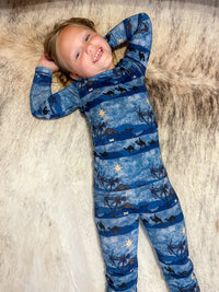 Star of Bethlehem Long Sleeve Pajamas