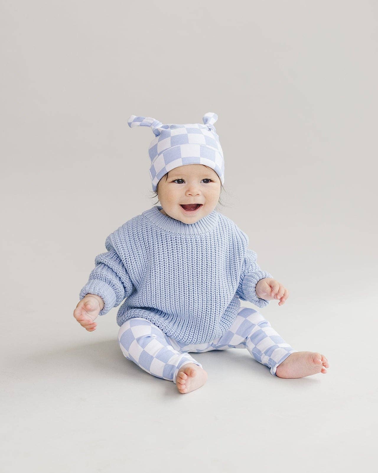 Chunky Knit Sweater | Blue