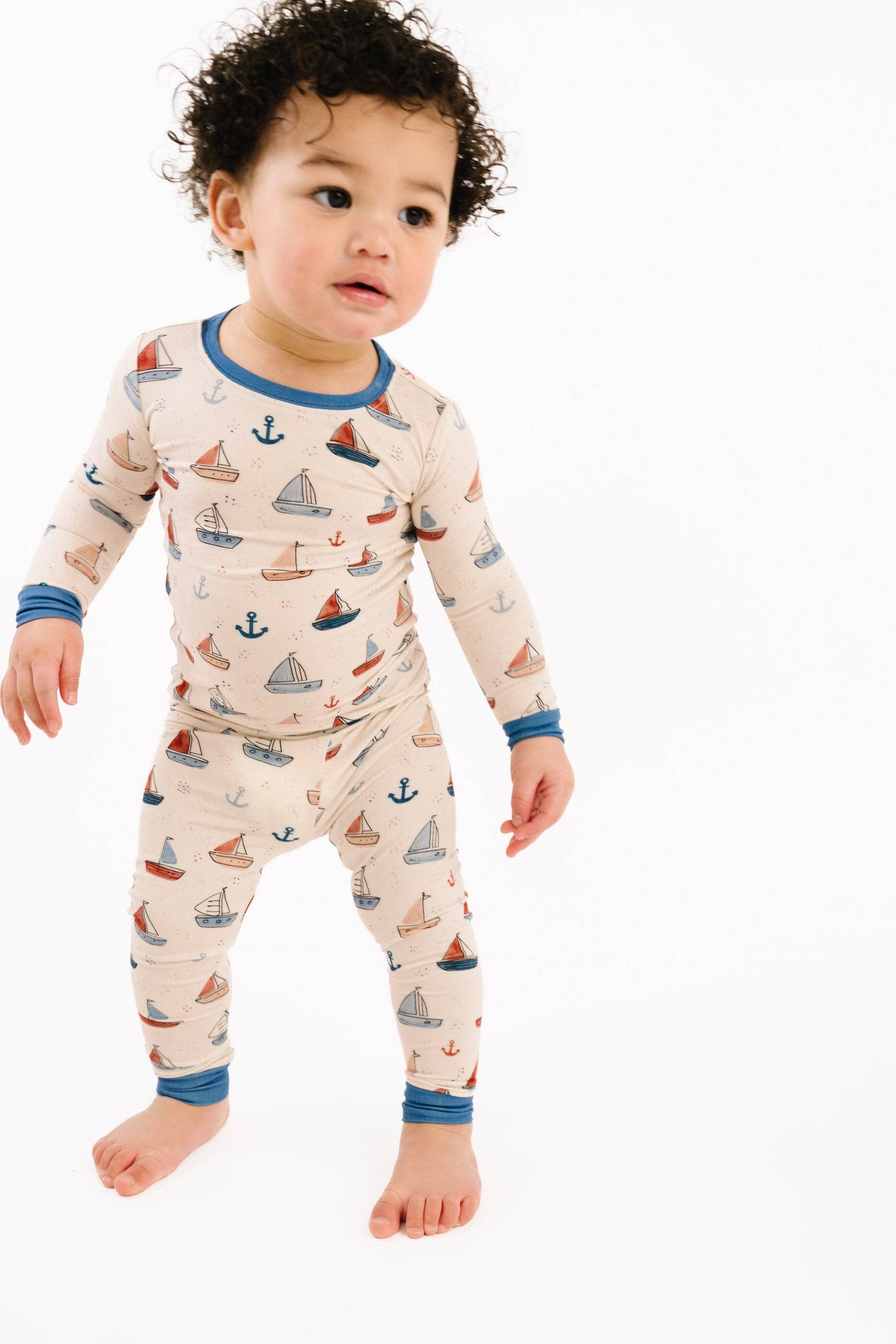 Nautical Sail Bamboo Set