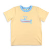 Boys Applique Shirt - Whale Watch