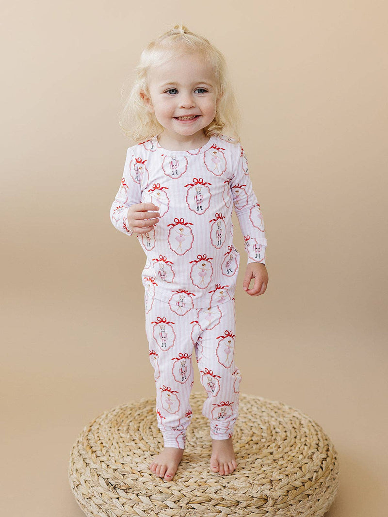 Pink Nutcracker Bamboo Two Piece Set
