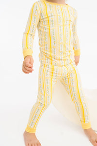 Sunny Meadow Stripe Bamboo Set