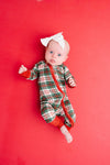 Christmas Plaid Bamboo Sleeper