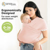KeaBabies Original Baby Wrap Carrier