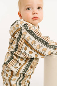 Touchdown Stripe Cargo Hoodie Set