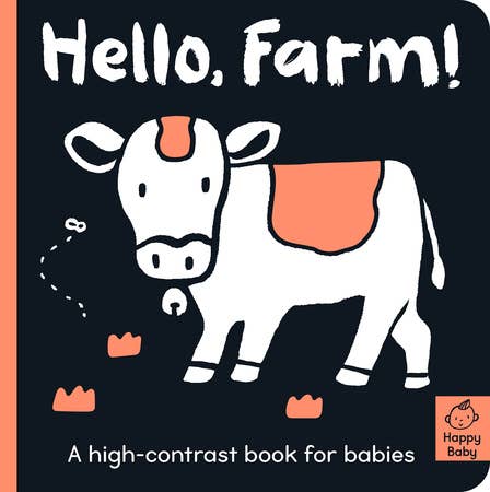 Hello Farm! High Contrast Book