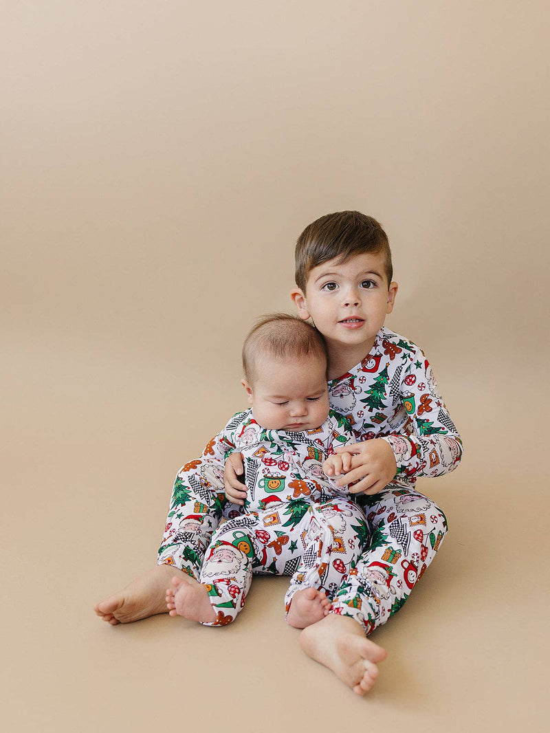 Christmas Vibes Bamboo Two Piece Set
