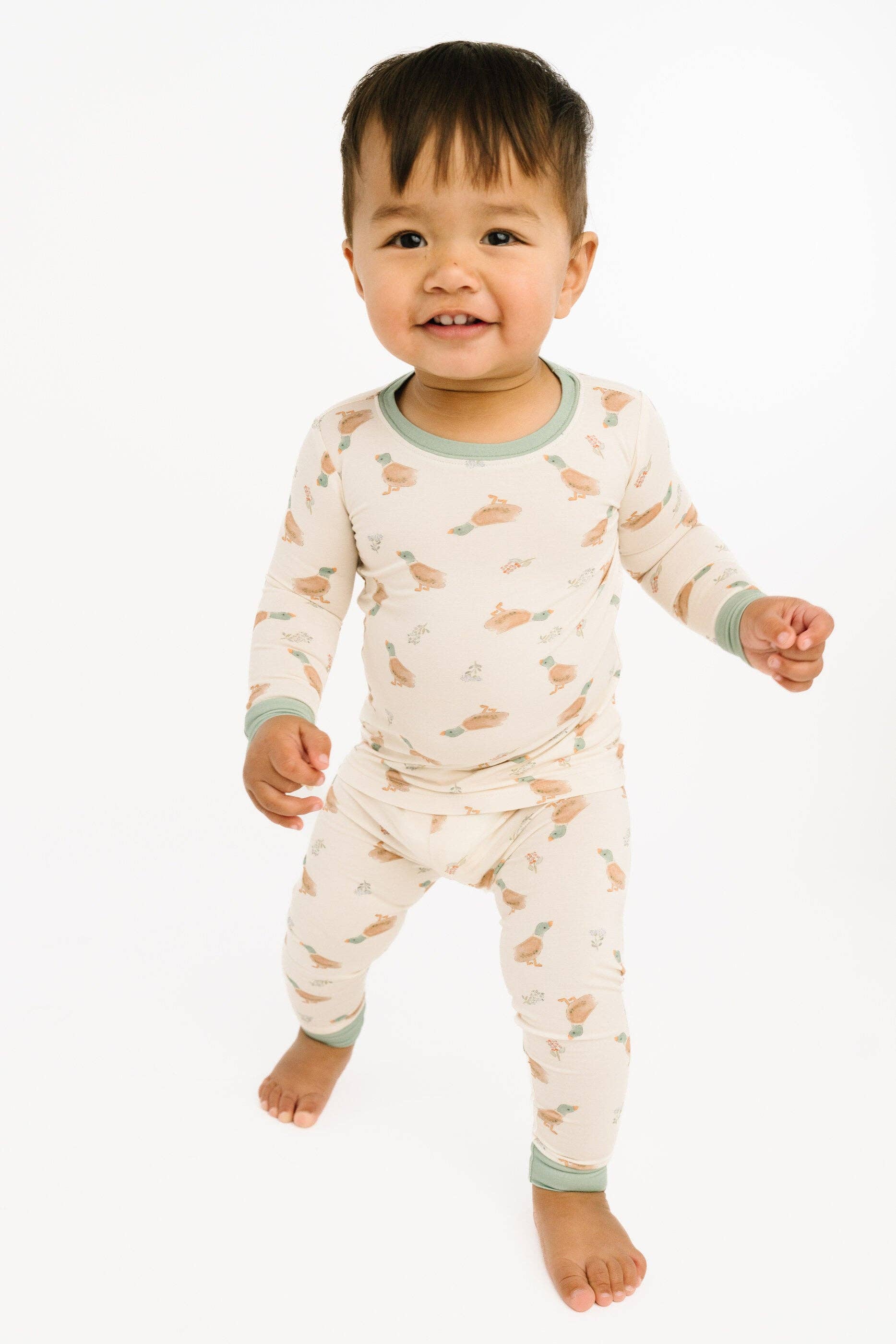 Little Mallard Duck Bamboo Set