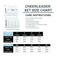 Arkansas State Red Wolves Red Sleeveless Cheerleader Set