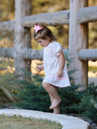 Cross Smocked Dress