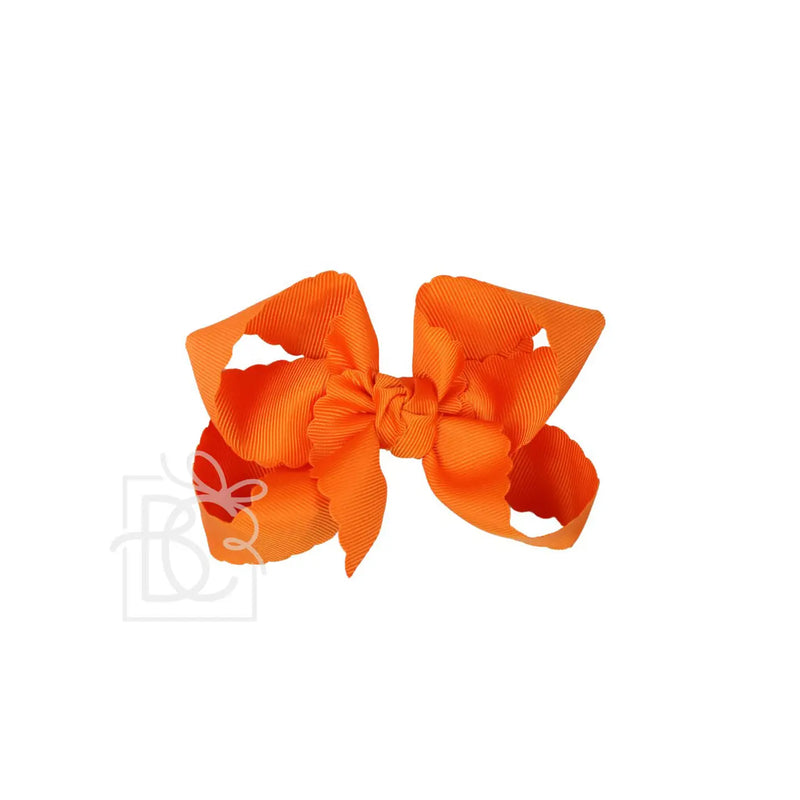 Scalloped Edge Bow