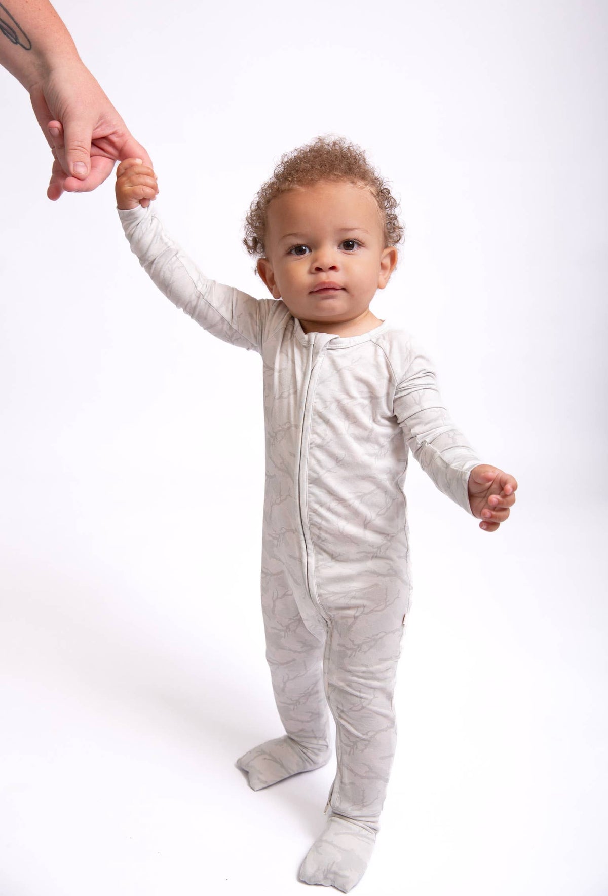 Driftwood Camo Convertible Zip PJs