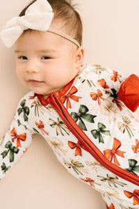 Holiday Bows Bamboo Sleeper